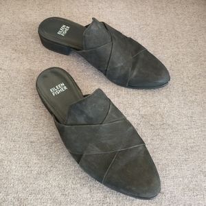 Eileen Fisher Bauer Black Mules
